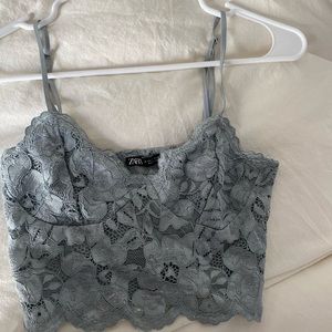 Zara lace tank top